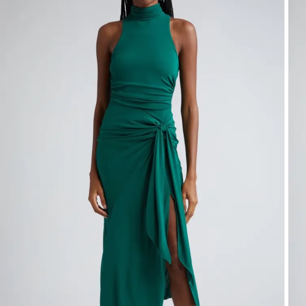 Cinq à Sept Green Midi Dress